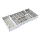 Stackers Jewellery Expandable Drawer Slider Large - White