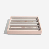 Stackers Classic Necklace & Bracelet Jewellery Box Layer - Blush