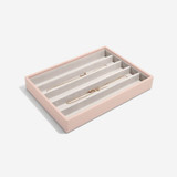 Stackers Classic Necklace & Bracelet Jewellery Box Layer - Blush