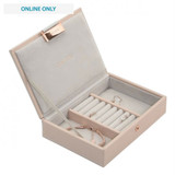 Stackers Mini Jewellery Box with Lid - Blush