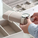 Stackers Jewellery Box Accessory Watch/Bracelet Pad  - Grey