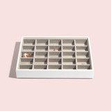 Stackers Classic Trinket & Ring Jewellery Box Layer - White