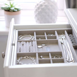 Stackers Jewellery Expandable Drawer Slider Medium - White