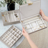 Stackers Classic Jewellery Box Starter Set - Taupe