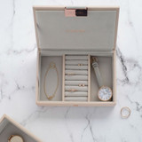 Stackers Mini Jewellery Box with Lid - Blush