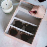 Stackers Classic Sunglasses & Accessory Jewellery Box Layer - Blush